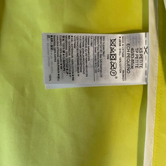 Banana Republic Yellow Blazer Jacket - Picture 4 of 6